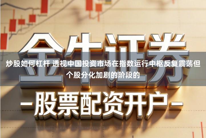 炒股如何杠杆 透视中国投资市场在指数运行中枢反复震荡但个股分化加剧的阶段的